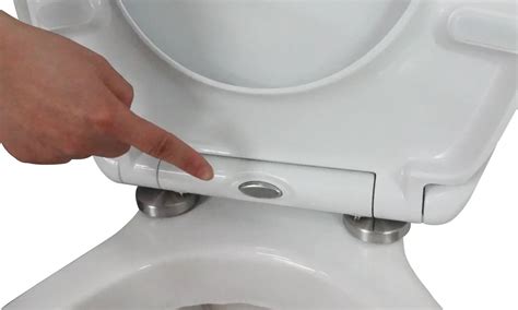 hidden fixing toilet seat