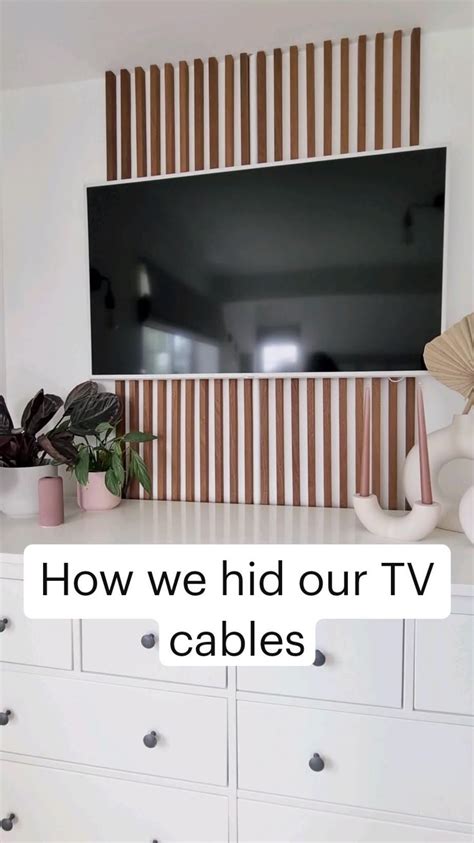 Hide Cables In Wall