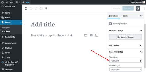 Hide Sidebar On Wordpress Page