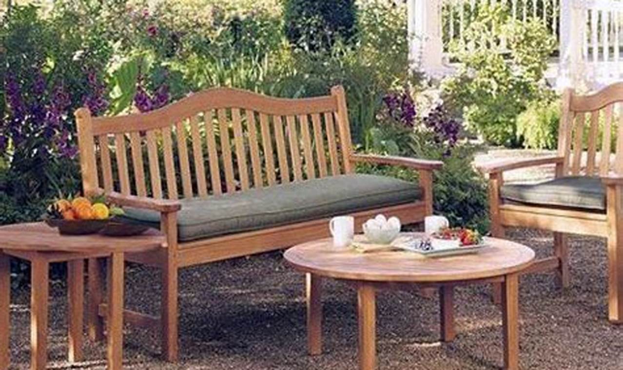 high end teak outdoor furniture brands