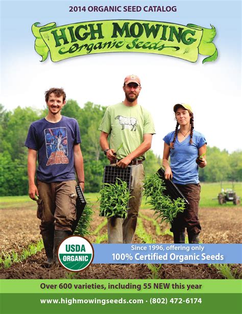 2018 High Mowing Organic Seeds Catalog PDF to Flipbook Organic