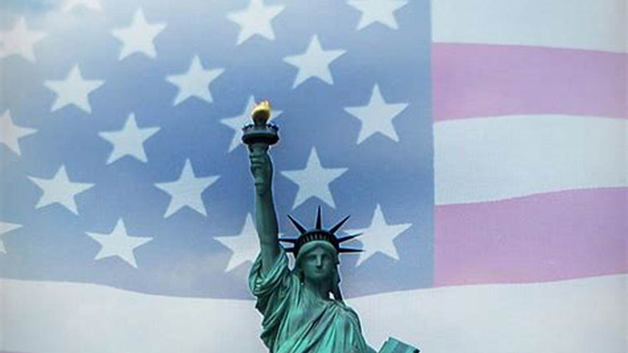 Unveiling the Majesty: Discover the Art of High-Quality Statues of Liberty with American Flags