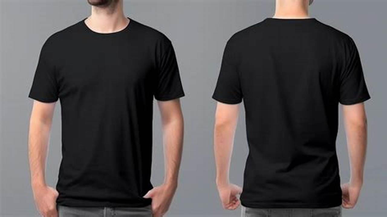 Discover the Secrets of High Resolution Black T-Shirt Designs