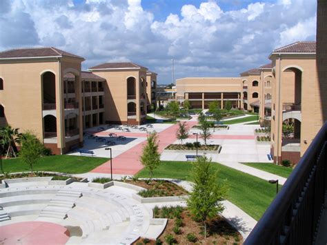 High school campus