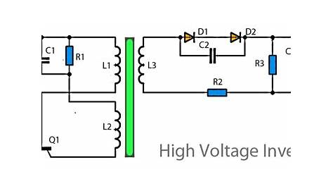 High Voltage Inverter Circuit Cheap Low Current DC To DC Under
