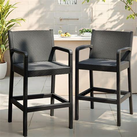 High Back Patio Bar Stools