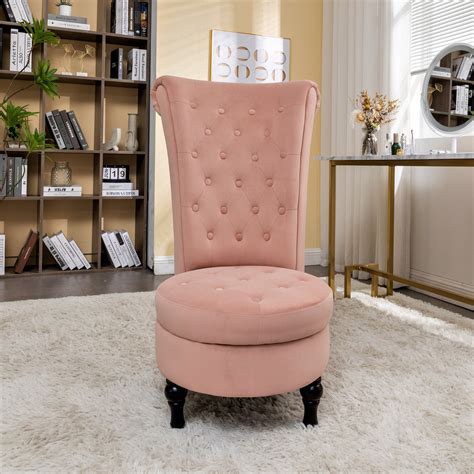 High Back Vanity Chair