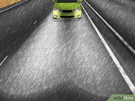High Beams During Rain