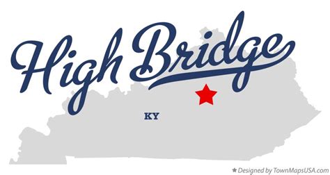 high bridge ky map