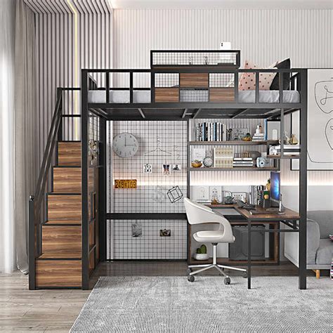 High Bunk Bed Frame