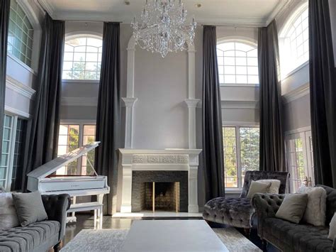 High Ceiling Drapes