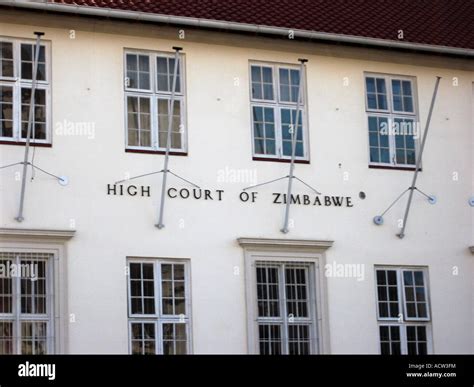 high court contact details harare
