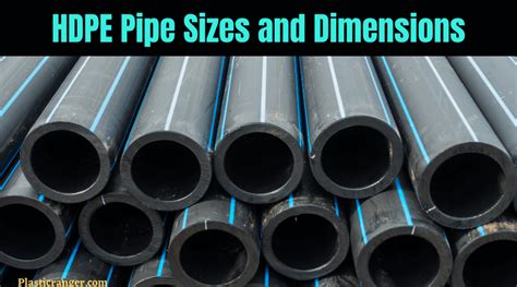 high density polyethylene pipe dimensions