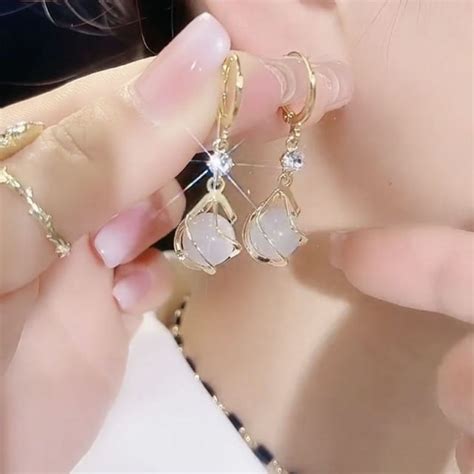 High End Cat Earrings