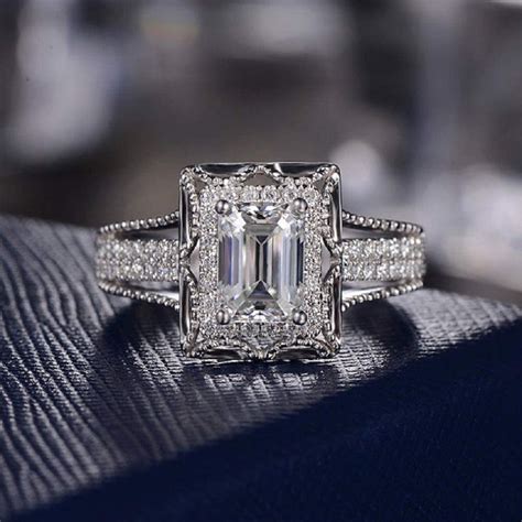 high end cz engagement rings