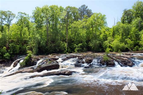 High Falls Waterfall at Lake Glenville in Cashiers, NC Asheville Trails