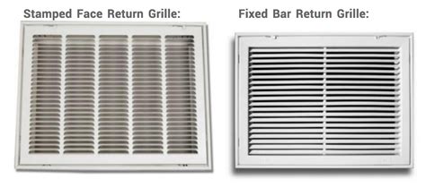 high flow return air grille