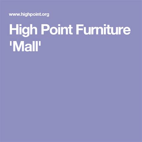 high point furniture mall fire