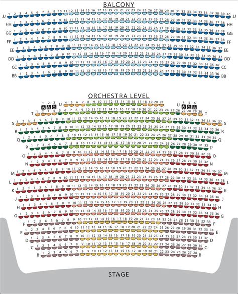 High Point Theatre Seating Chart