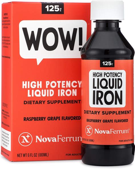 high potency liquid iron