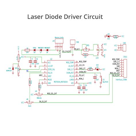 high power laser diode driver circuit