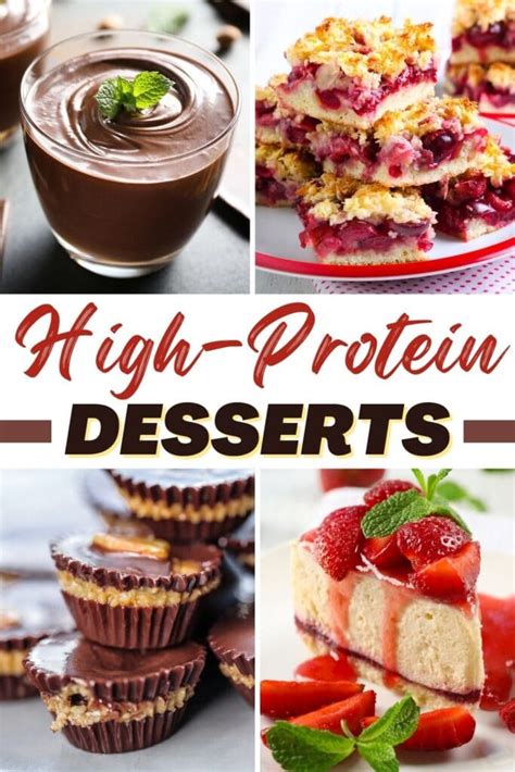 High Protein Delicious Desserts