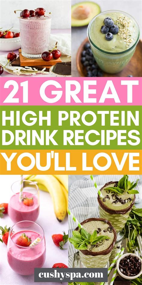 High Protein Drinks For Breakfast