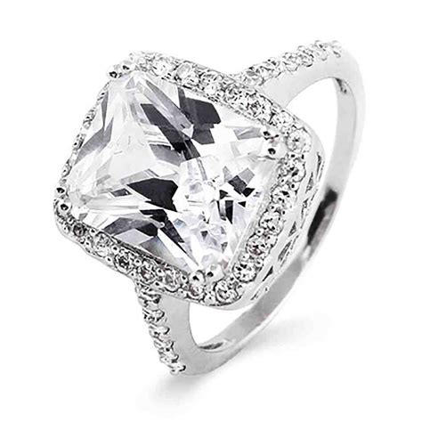 high quality cubic zirconia rings