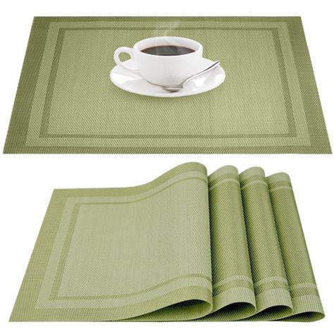 high quality vinyl placemats