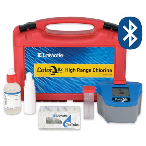 high range chlorine test kit