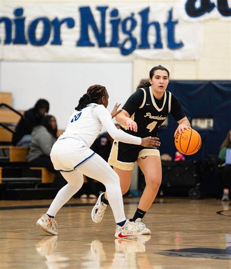 high school basketball at garinger last night