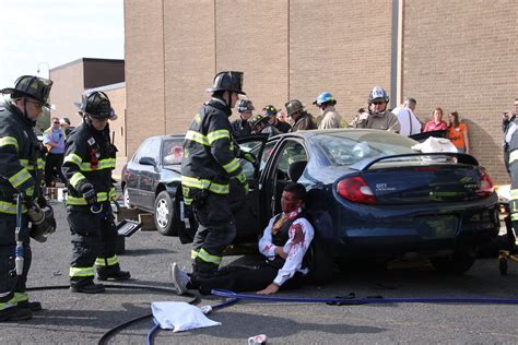 high school car accident