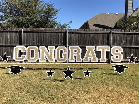 high school graduation yard signs 2024