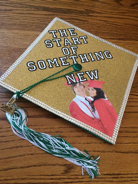 high school musical graduation cap ideas