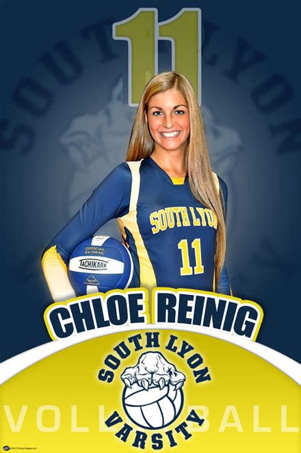 high school sports player banners