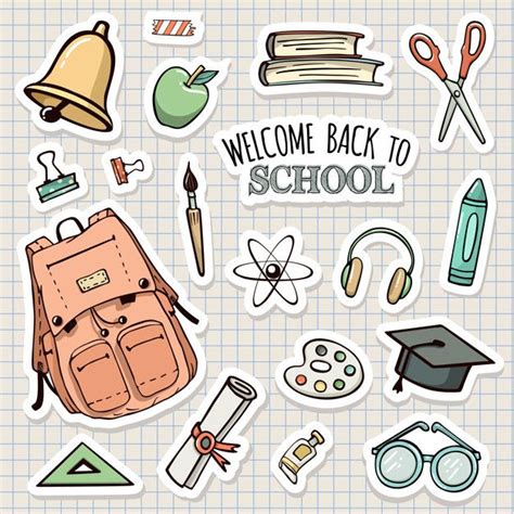 High School Stickers Printable