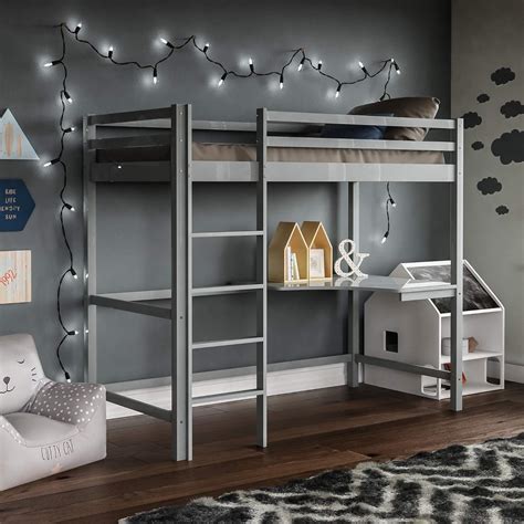 High Sleeper Bed With Desk Amazon