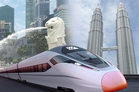 high speed rail between kl and singapore