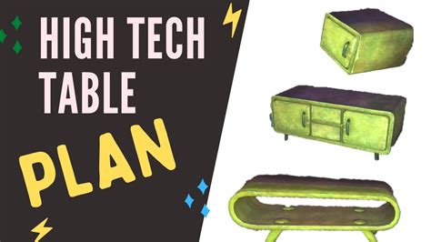 high tech table fallout 76