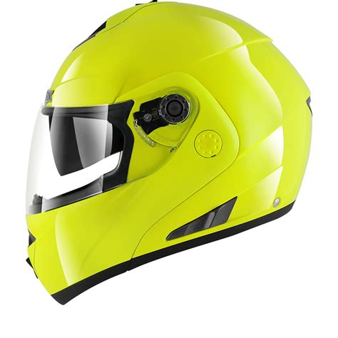 high visibility motorcycle helmet