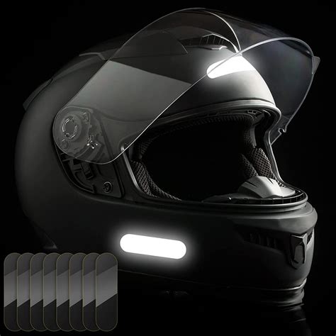 high visibility motorcycle helmet stickers