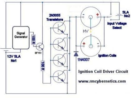 high voltage ignition coil driver