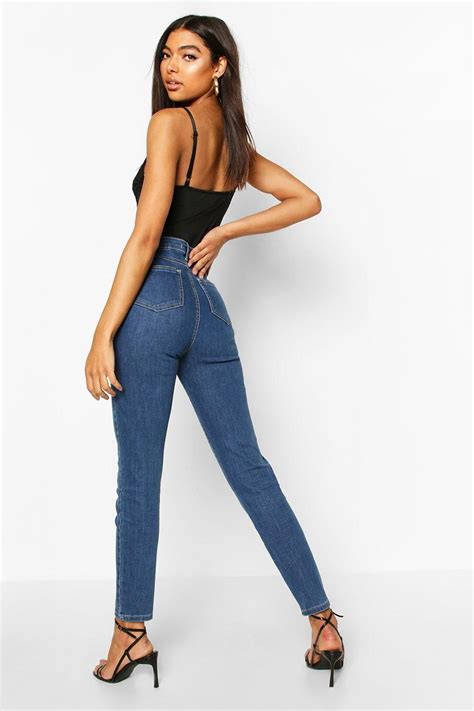 high waisted skinny jeans for tall women