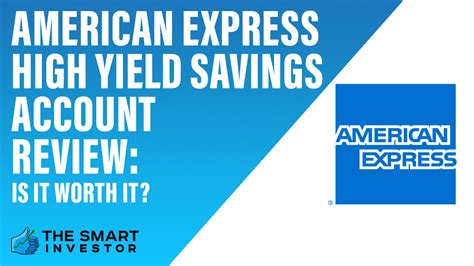 high yield american express savings accounts
