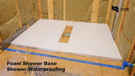High-Density Foam Shower Base