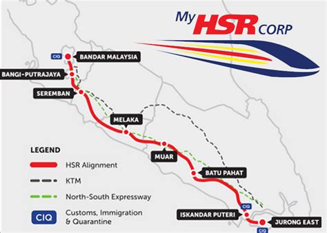 high-speed rail malaysia route map