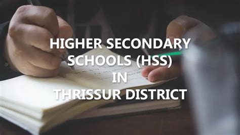 higher secondary school code thrissur pdf