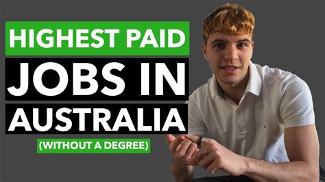 What Job Pays The Most Money In Australia HESTRIC