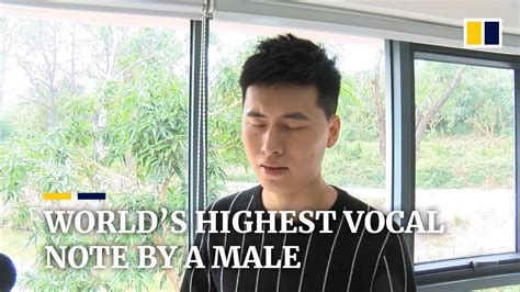 Highest Note Male Voice