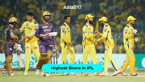 highest score in ipl 2026